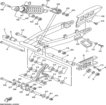 Sealguard, Yamaha, 1B2-F2151-00